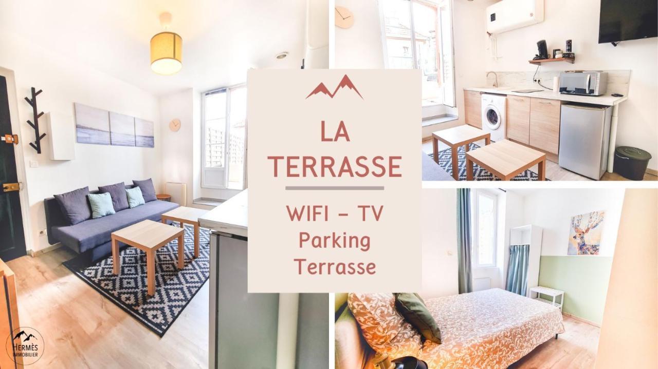 La Terrasse - Appartement Cosy Et Parking A 格勒诺布尔 外观 照片